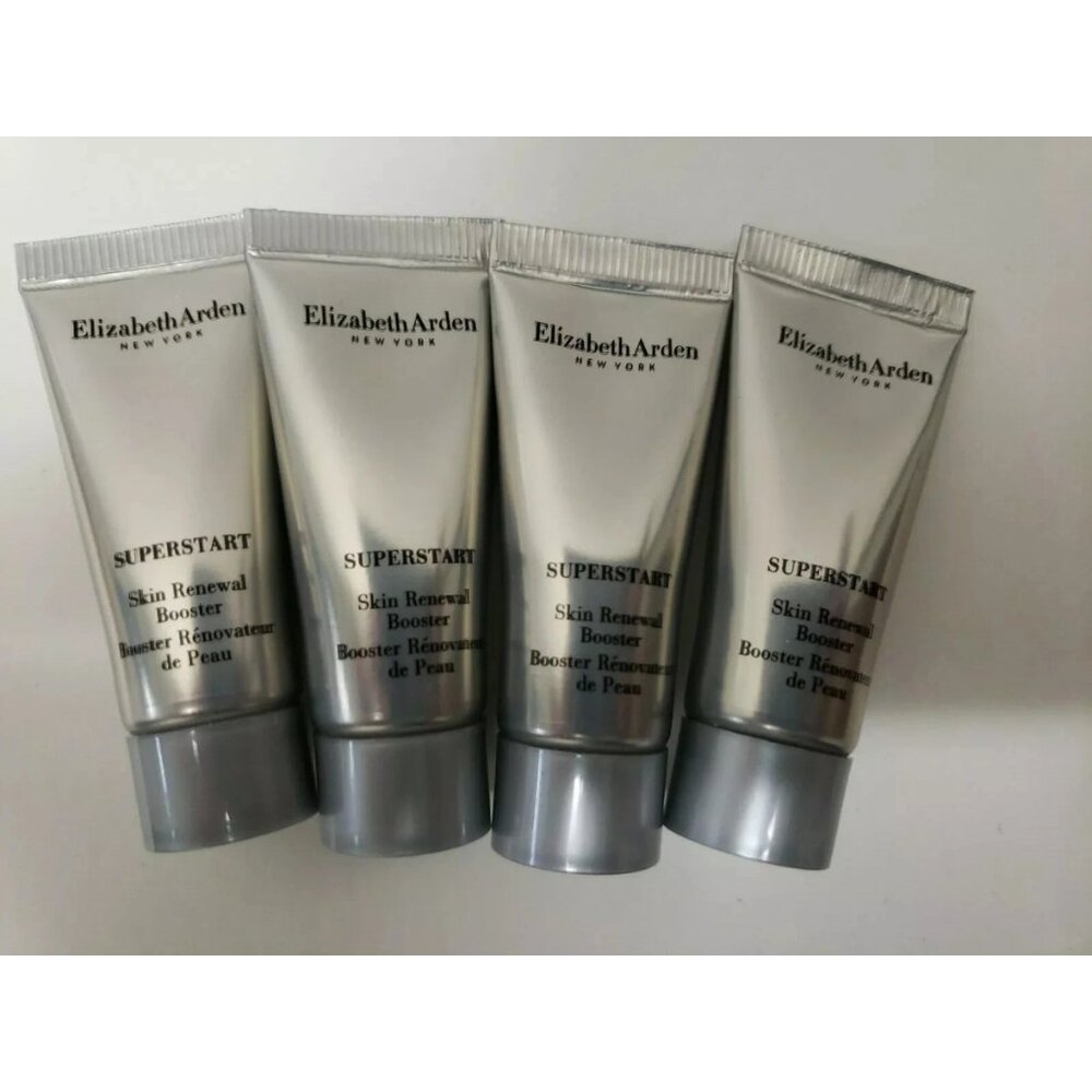 4-PACK ELIZABETH ARDEN SUPERSTART Skin Renewal Booster 0.17oz / 5ml Travel Size